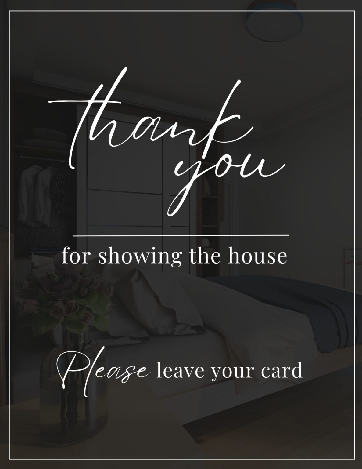 Thank you - Black