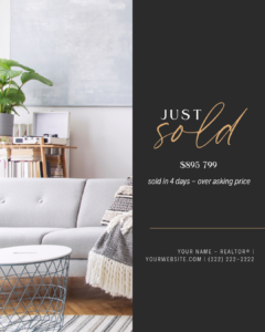 just sold 9