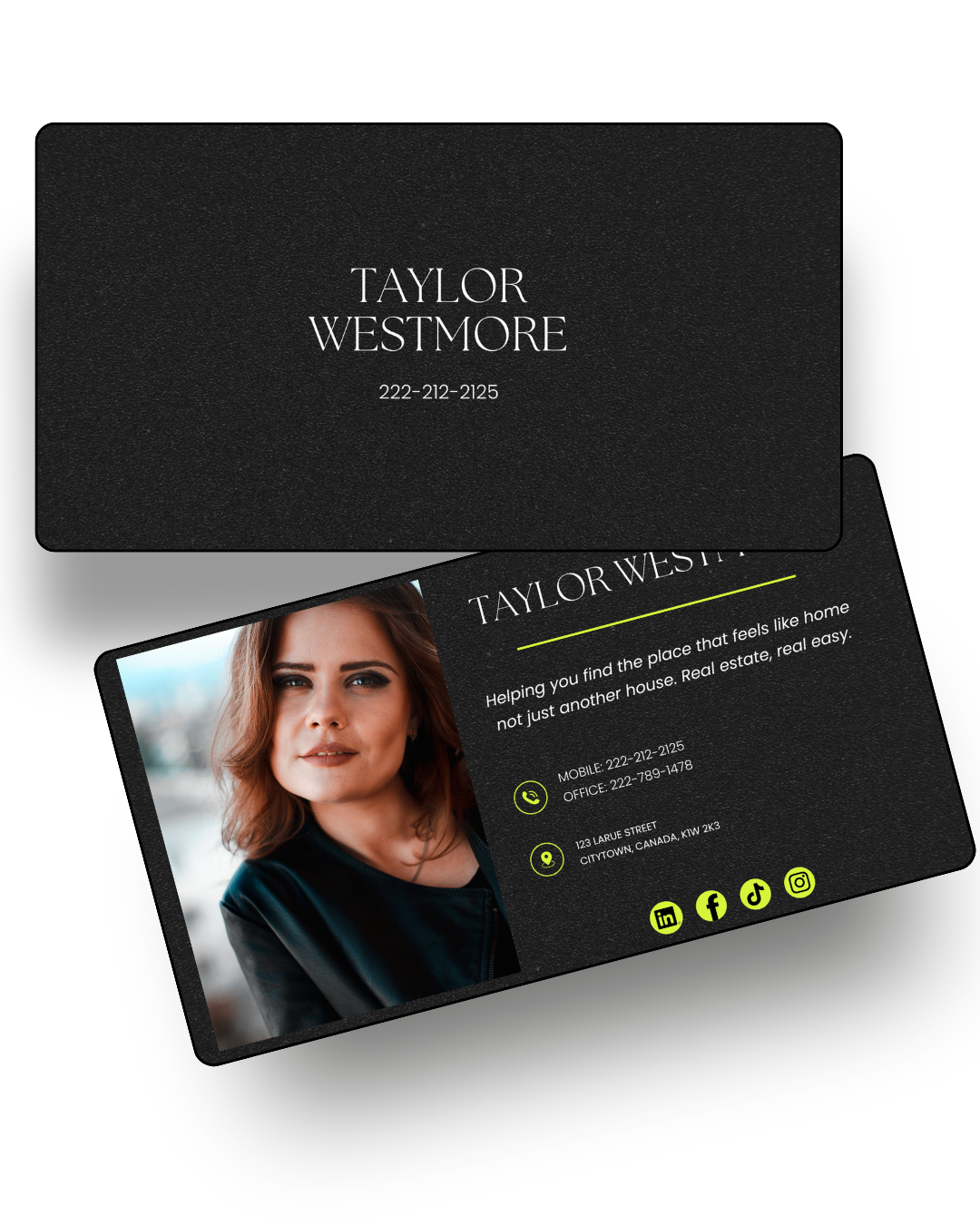 Mockups - Horizontal Business Cards